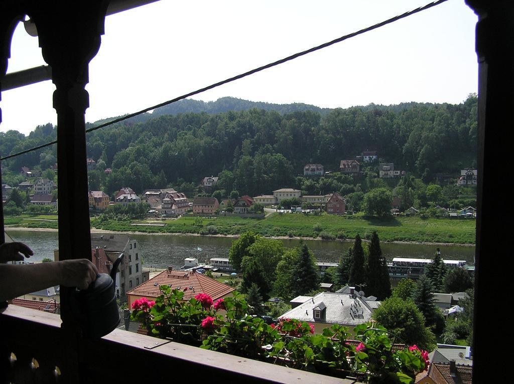 Wehlener Landhaus In Stadt Wehlen, Saechsische Schweiz Cameră foto